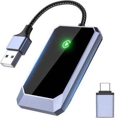 Wireless Carplay Adapter, Converts Wired to Wireless carplay Adapter for iPhone