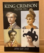 King Crimson Uncertain Times Japan Tour 2018 Pamphlet with Flyer