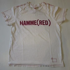 Vintage Single Stitch GAP T-Shirt HAMME(RED) 100% African Cotton Woman's XS
