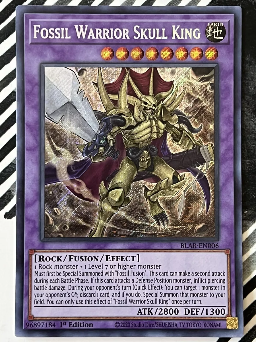 Fossil Warrior Skull King - Battles of Legend: Armageddon - YuGiOh