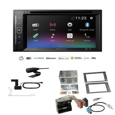 Pioneer Autoradio Bluetooth für Ford Fusion 2005-2012 silber/anthrazit