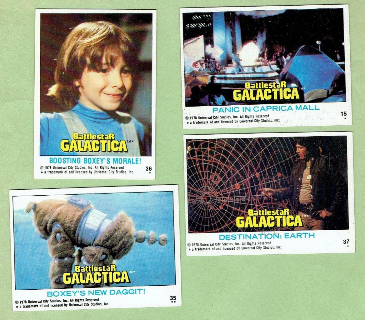 その他 1978 Battlestar Galactica trading cards BATTLESTAR GALACTICA ~ 1978 Trading Card Lot ~ SciFi ~ FREE
