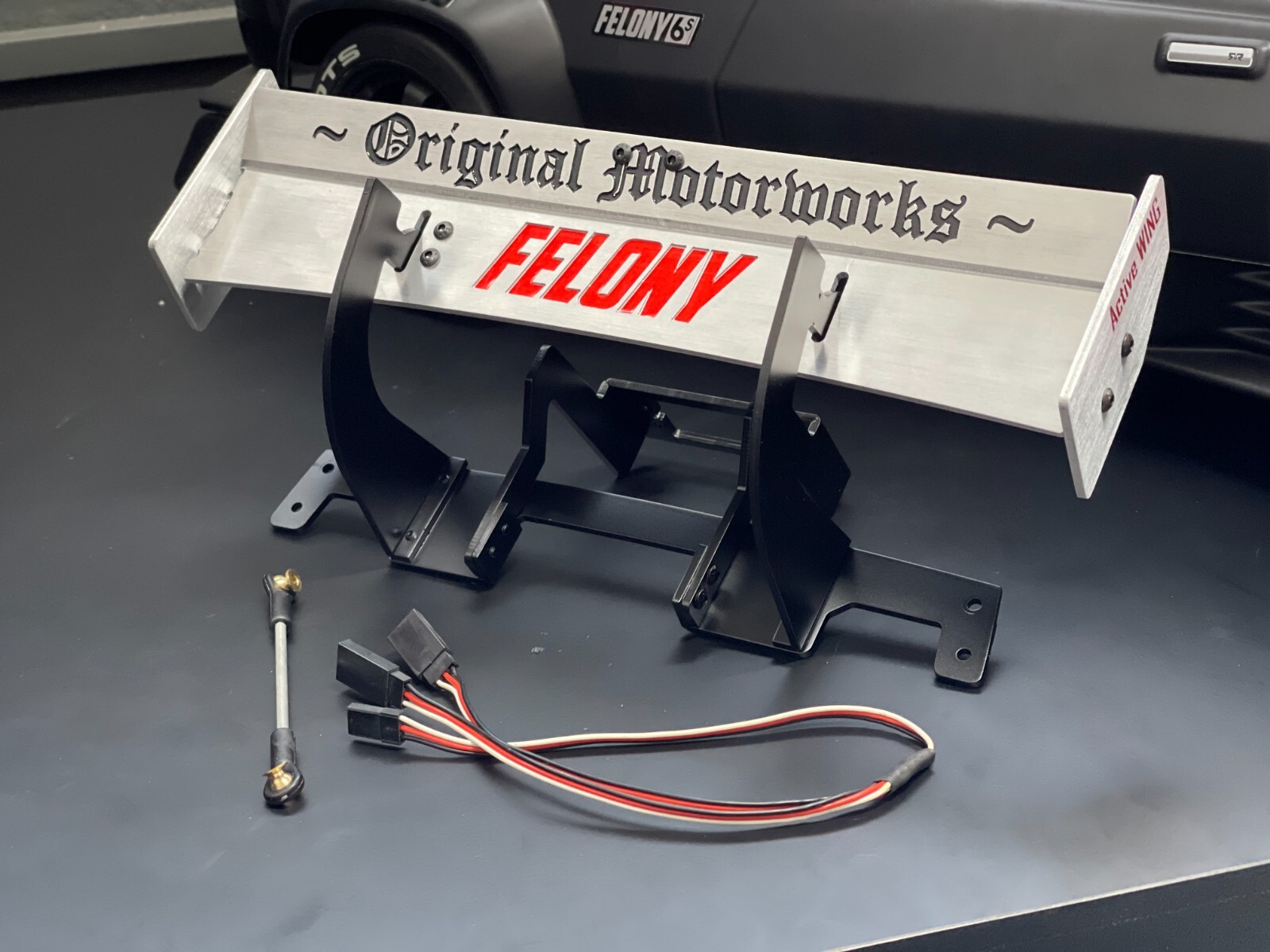 Arrma Felony ACTIVE Rear Wing - StupidRC | eBay