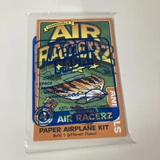 Whataburger Whatapals Air Racerz Paper Airplane Kit Kid’s Meal Toy Animals 2007