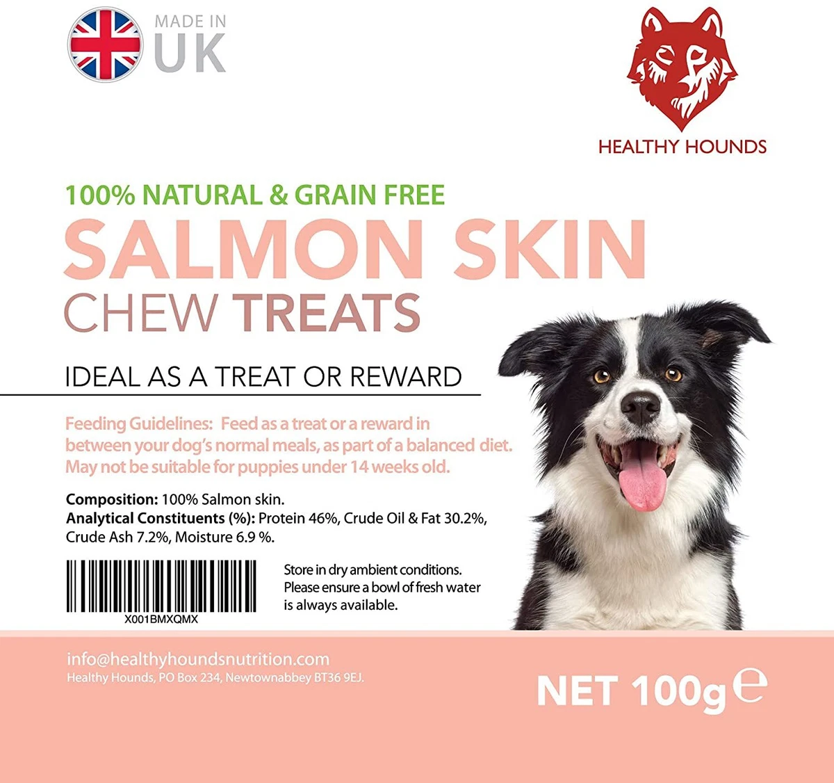 Fish skins for 2025 dogs uk