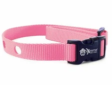 Replacement Collar Strap for Electric Dog Fence and E-Collar Receiver - Pink
