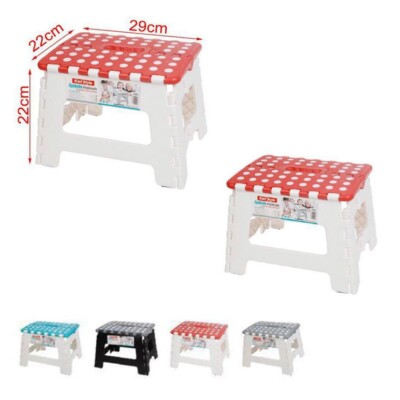 Sgabello Pieghevole Portatile In Plastica Per Bambini, Sedia