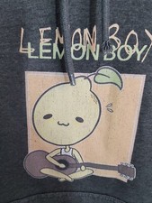 Lemon Boy Hoodie Sweatshirt Pullover Size XLarge XL EUC