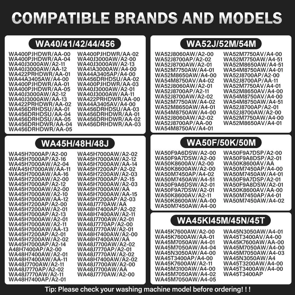 Conjunto de bomba de drenaje de lavadora DC97-19289F para lavadora Samsung DC97-19289B Foto 2 de 4