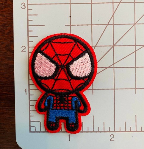 12 Styles of Spiderman Disney Super Hero Kids Iron on Patches - Ship Free in USA - Picture 6 of 24