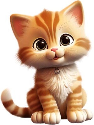 Farbe niedlich Baby Katze Tier Wandkunst Schlafzimmer Kinderzimmer Dekor Vinyl Aufkleber Abziehbild