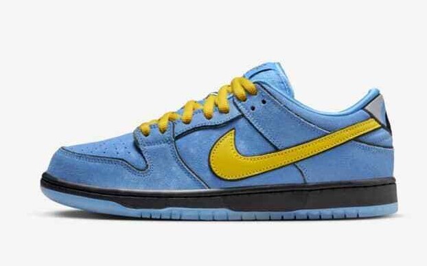 The Powerpuff Girls × Nike SB  PS 20cm The Powerpuff Girls Nike SB Dunk Low Pro QS Bubbles FZ8320