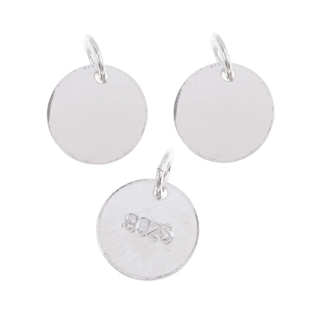 Sterling silver discs for hotsell stamping