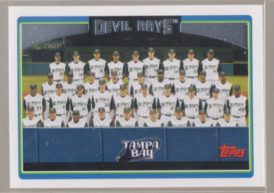 2006 Topps #292:Tampa Bay Devil Rays Team Card | eBay