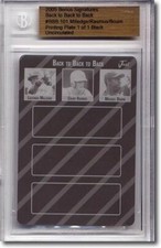Lastings Milledge * COLBY RASMUS * Michael Bourn * Rookie Print Press Plate 1/1