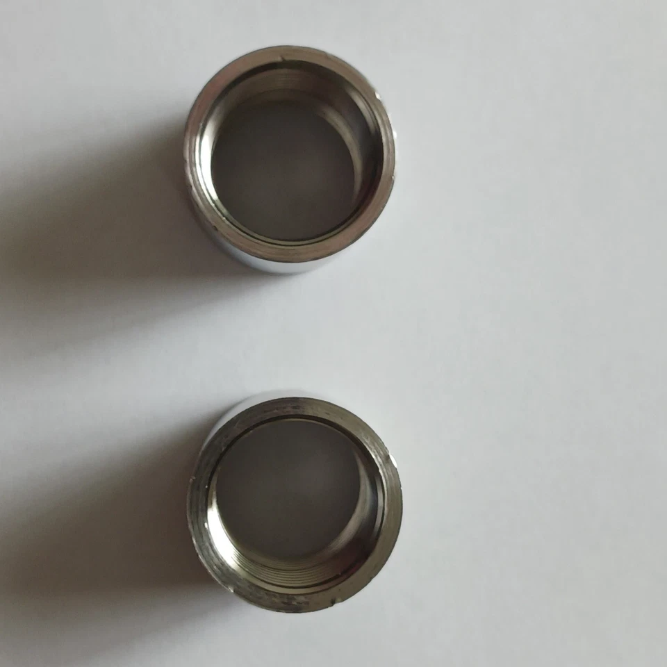 1/2" 150 Female (NPT) Full Coupling 304 Stainless Steel Coupler Quantity x2 - Image 2 of 2