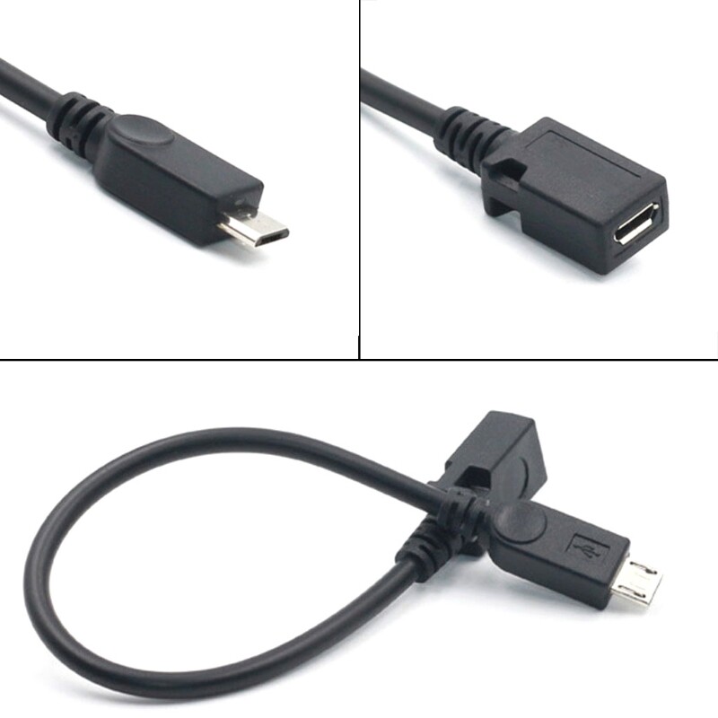 Universal Micro USB Female To Male Cable Micro Usb Port Extension Cable