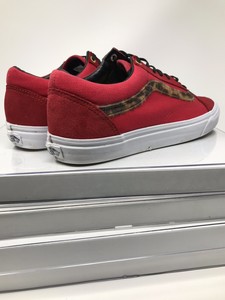 red mens vans old skool