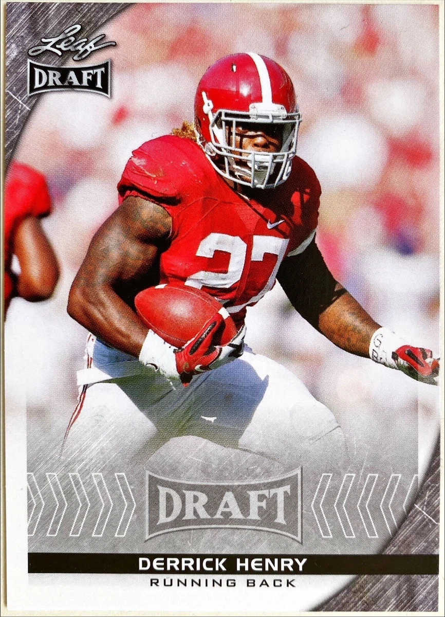 2016 Leaf Draft Derrick Henry White Rookie Tennessee Titans SSP