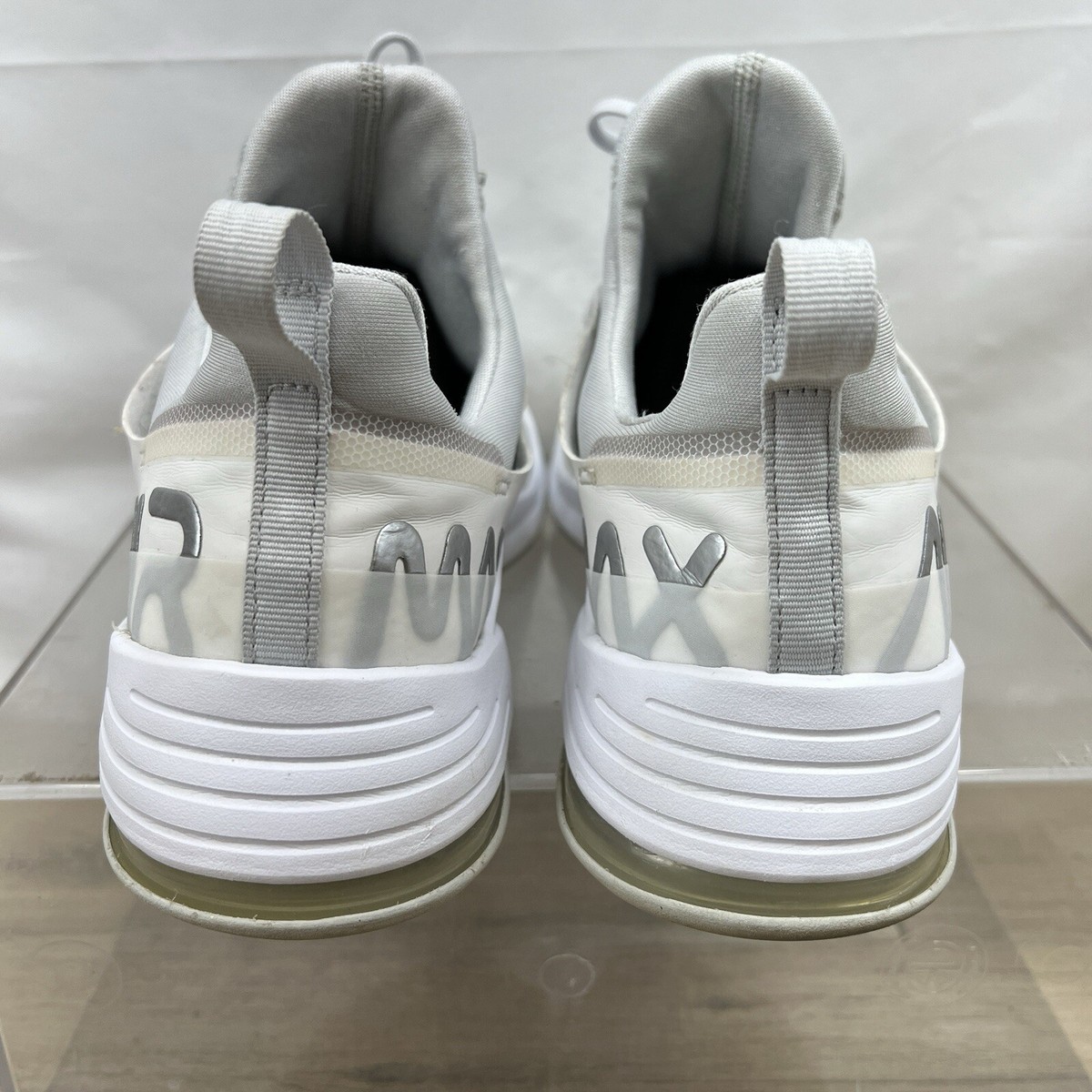 Nike Air Max Bella TR 3 Pure Platinum Metallic Silver mens Size 10 Nike Air Max Bella TR 3 Football Grey Bright Crimson W for  main image 2