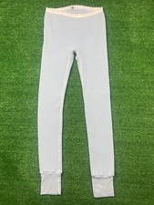 Vintage 80's Light Blue Long Johns Fruit of The Loom Size Medium Made in USA