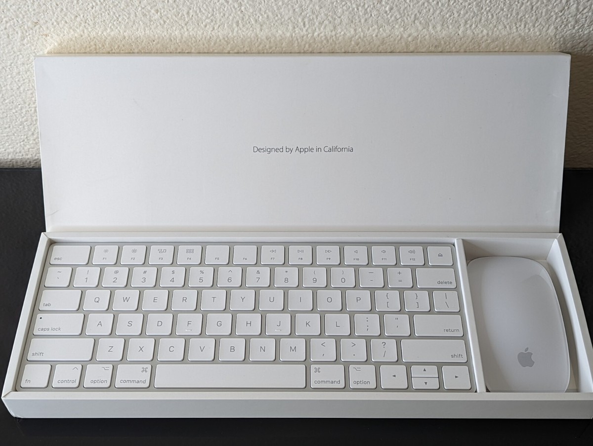 Magic Keyboard 2 and Magic Mouse 2 Apple A1657/A1644 Slightly Used