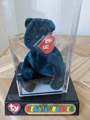 Authenticated Ty Beanie Baby Old Face Jade 1ST GEN  extremely Rare Condition!!