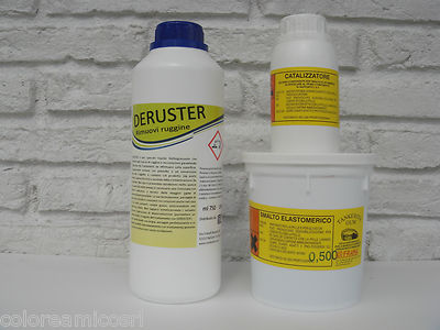 Kit Tankerite Gum Per Serbatoi 8-10L – Resina Elasticomerica Anticorrosione E Sigillante