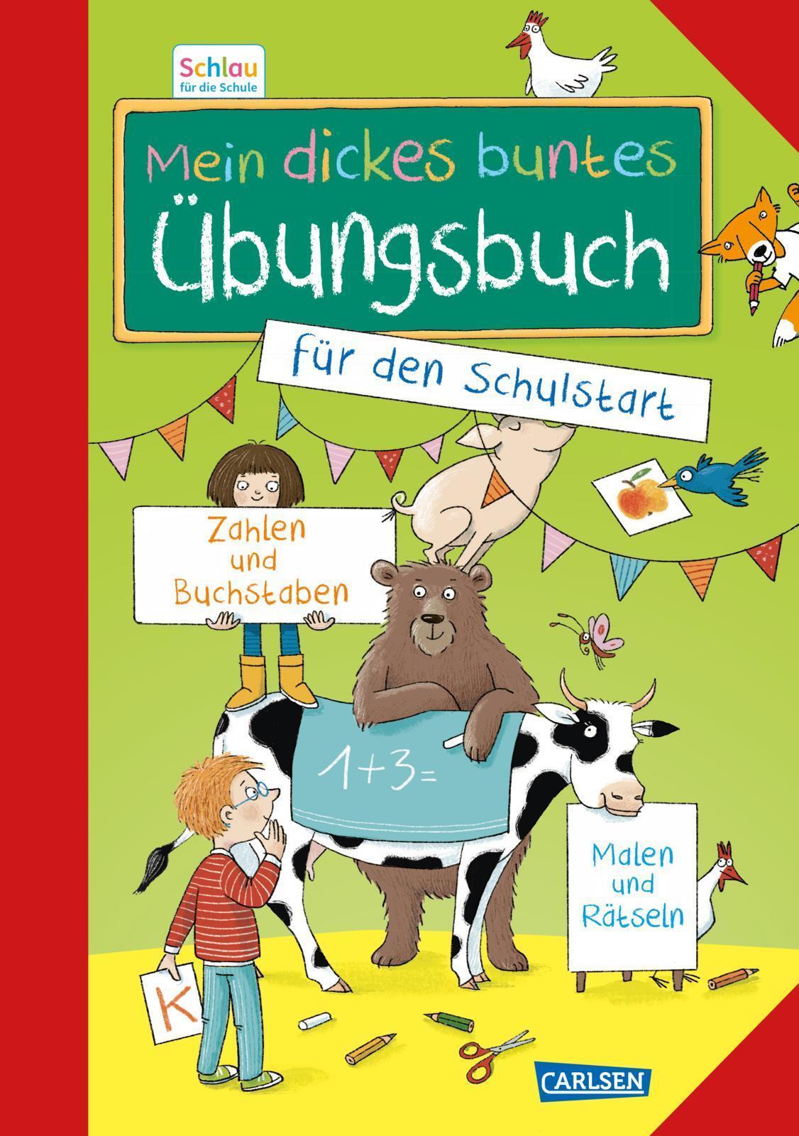 Thumbnail - Schlau Für Die Schule: Mein Dickes Buntes Übungsbuch Für Den