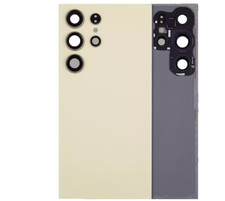 Back Cover Glass With Camera Lens Compatible For Samsung Galaxy S24 Ultra 5G