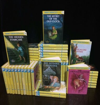 BUILD A BOOK LOT: Nancy Drew Mystery Glossy Flashlight HC: CHOOSE TITLES: Keene
