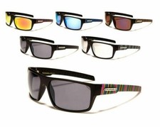 Biohazard Rectangle Unisex Mirrored Sunglasses BZ66244  NEW  FREE Shipping 