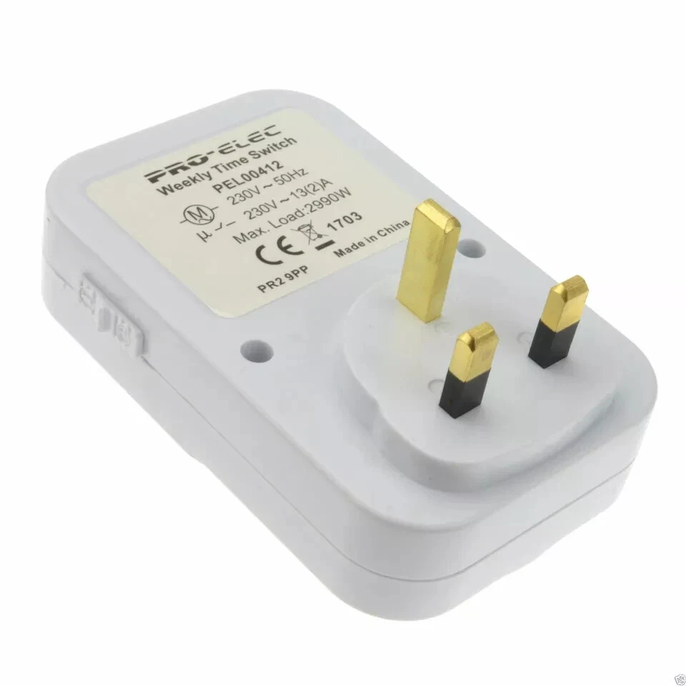 Mechanical 24 Hour Timer Plug In Socket Mains Electric Appliance Home Controller - Image 4 of 4