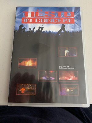 Tiesto In Concert 2003 Gelredome Arnhem - All Region DVD Rare