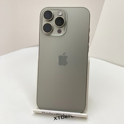 Apple iPhone 16 Pro Max - 256GB - Natural Titanium (Unlocked