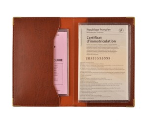 porte document carte grise