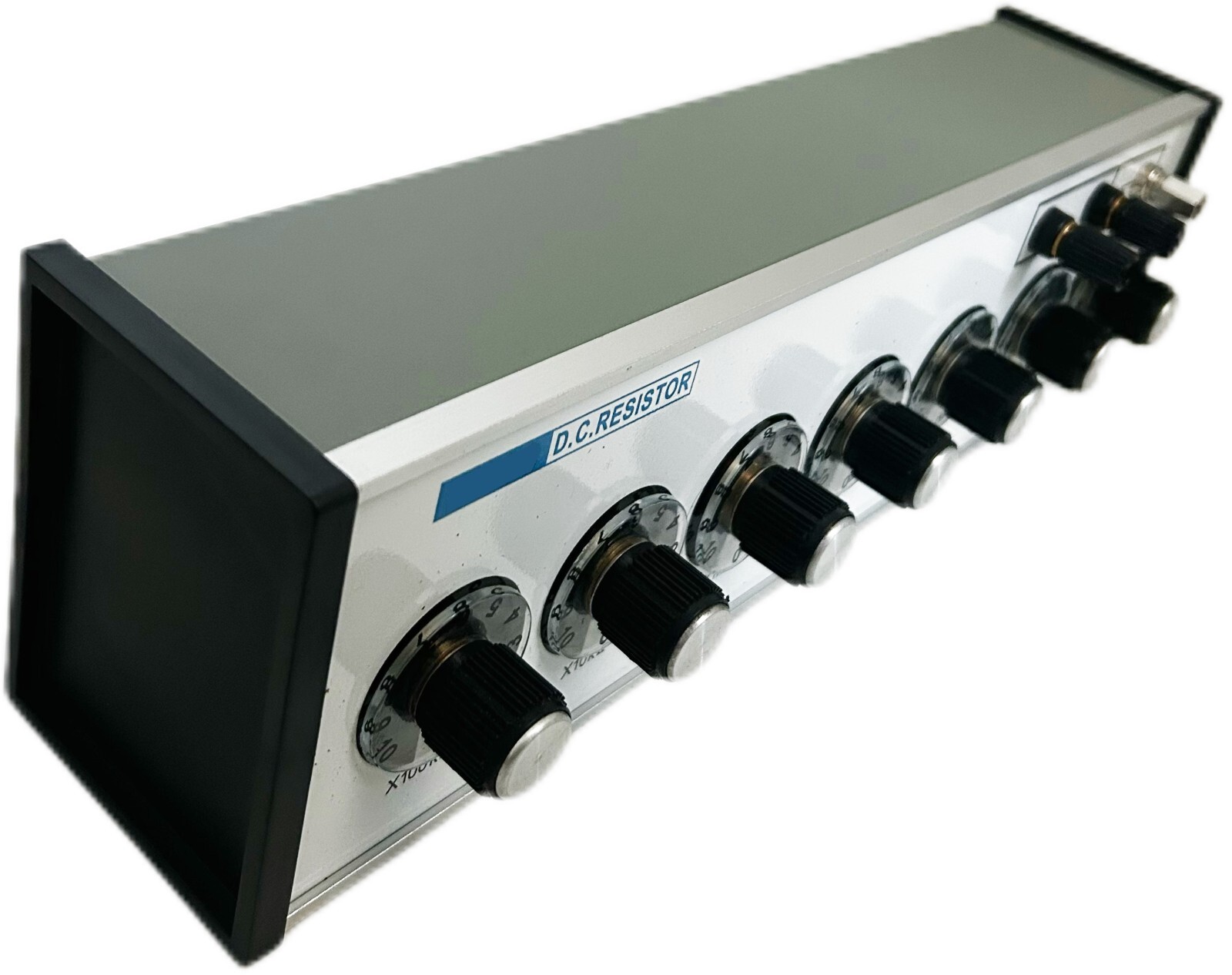 7-Dial Decade Resistance Box Decade Resistor Resistance Range 0-1111111.0Ω