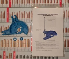 DILLON 550 PRESS / LEE BULLET FEEDER ADAPTER PLATE KIT