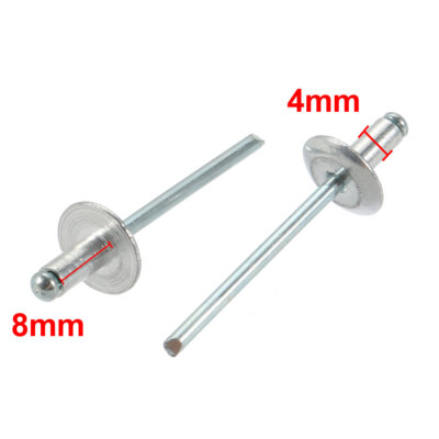 Uxcell Self -Clinching Nuts,1/4-20 X 0.22-Inch Carbon Steel With Zinc