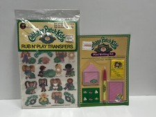 NEW VTG Lot Cabbage Patch Kids RUB N PLAY Tra...