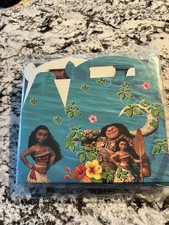 Disney Moana Birthday Party Gift Bag with buttons keychains see photos