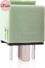 61368373700 Relay, 5-Pin Automotive Fuel Pump Relay, Compatible with BMW Car Ser