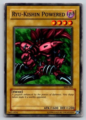 Ryu-Kishin Powered SDK-024 Common Starter Deck: Kaiba Yu-Gi-Oh Unlimited MP