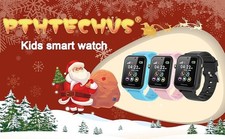 PTHTECHUS Smart Watch for Kids - Boys Girls Smartwatch with 2-Way Phone Calls SO