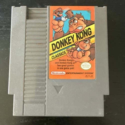 Donkey Kong Classics Nintendo NES. Game Only. Working.