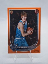 2025-26 Bowman Liam McNeeley #29 Orange /25 RC