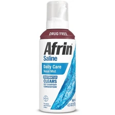 Afrin Saline Daily Care *11/2026* Nasal Mist Spray - 4.5 fl oz