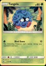 Pokemon Tangela 7/147 Burning Shadows Non-Holo 2 Card Lot