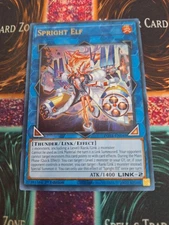 Yugioh Spright Elf POTE-EN049 Ultra Rare 1st Edition Near Mint