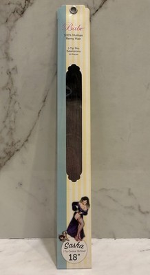 Babe 1-Tip Pro Extensions  - Sasha 1-Tip Ombre 1B/Silver 18'' - New Free Shipping